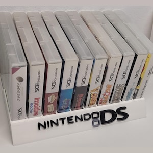 Game stand, stand 3D printing for 10 games - Nintendo DS
