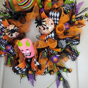 Whimsical Halloween Wreath