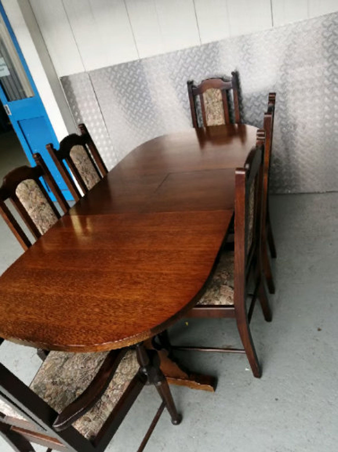 Old Charm Dining Table and 6 Chairs Etsy Australia