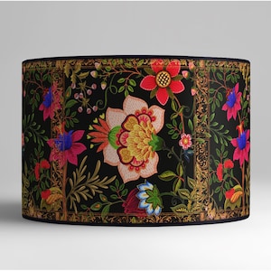Lampshade, Lampshade retro, Lampshade vintage, Lampshade handmade, Lampshade table lamp, Lampshade paper, Lampshade vintage flowers