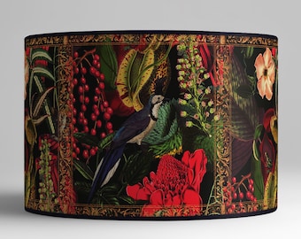 Lampshade, Lampshade retro, Lampshade vintage, Lampshade handmade, Lampshade table lamp, Lampshade paper, Lampshade vintage flowers