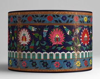 Lampshade, Lampshade retro, Lampshade vintage, Lampshade handmade, Lampshade table lamp, Lampshade paper, Lampshade vintage flowers