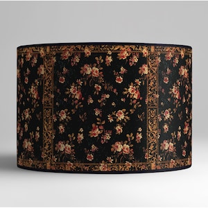 Lampshade, Lampshade retro, Lampshade vintage, Lampshade handmade, Lampshade table lamp, Lampshade paper, Lampshade vintage flowers