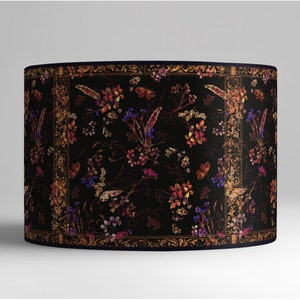 Lampshade, Lampshade retro, Lampshade vintage, Lampshade handmade, Lampshade table lamp, Lampshade paper, Lampshade vintage flowers