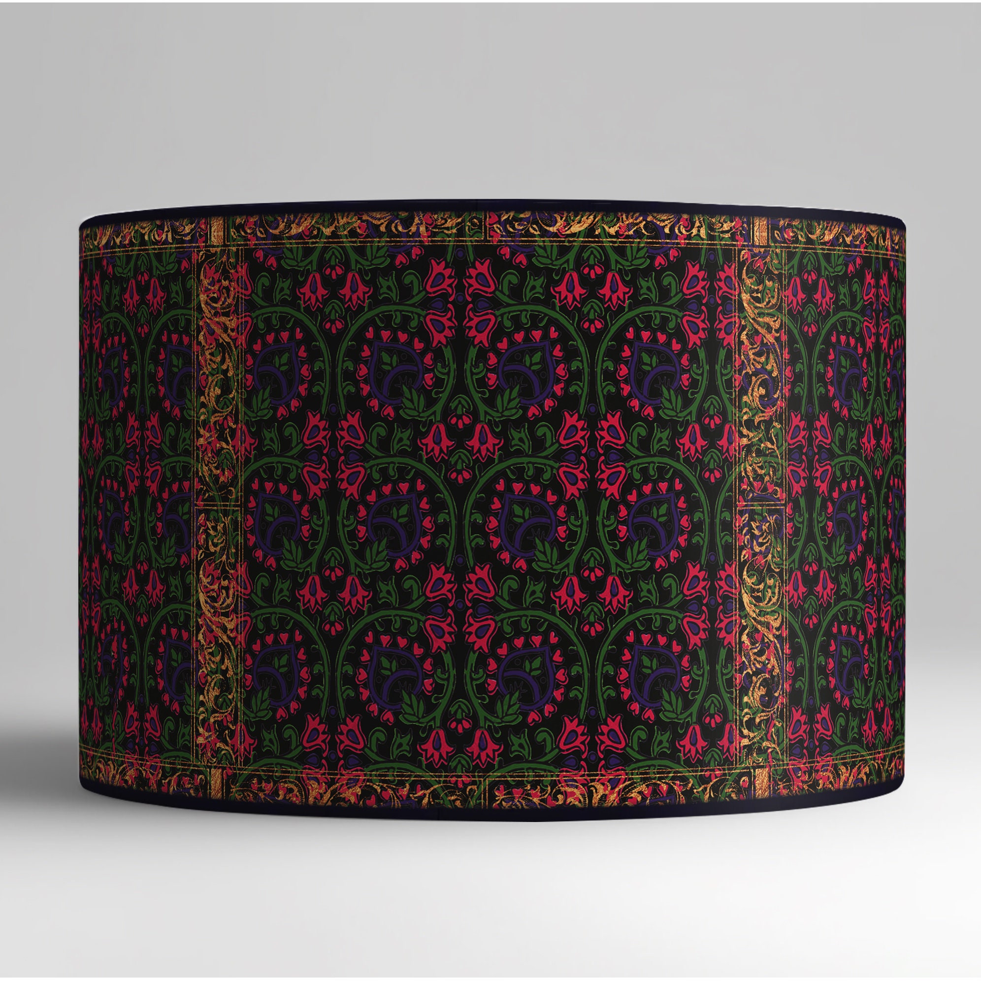 Abat-jour, Abat-jour rétro, Abat-jour vintage, Abat-jour fait main, Lampe de table Abat-jour, Papier Abat-jour, Abat-jour fleurs vintage