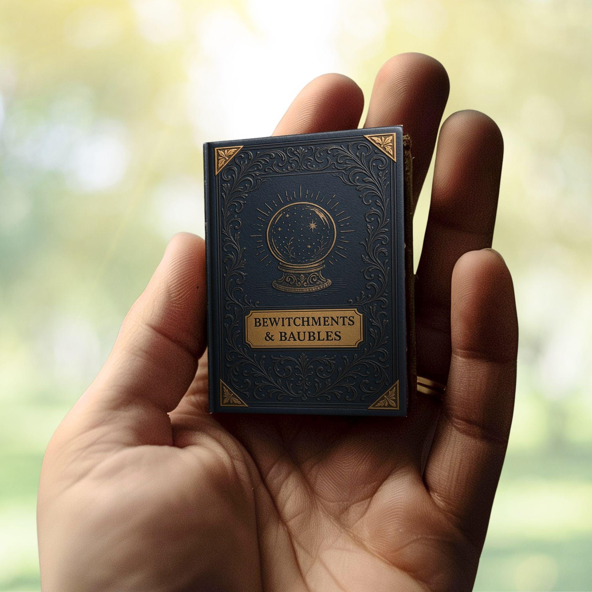 The Ritual Mini Book Grimoire Mini Books , Miniature Book Covers Digital, Halloween ...