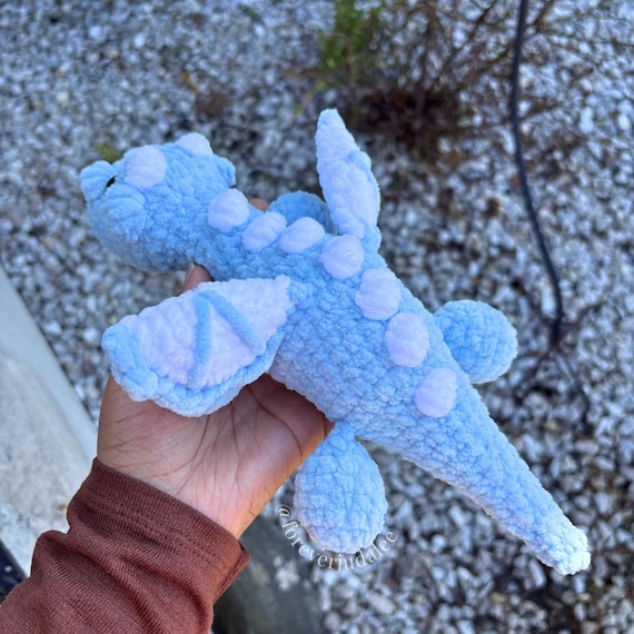 Crochet Dragon Plushie | Made To Order | Stuffed Animal | Handmade Plush