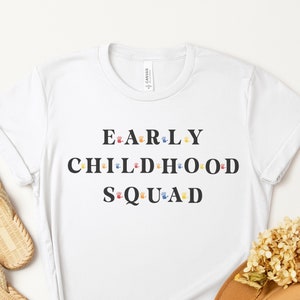 幼児教育者シャツ、保育士Tシャツ、ECE向けギフト、教師用シャツ、新学期Tシャツ、教師用ギフト、新学期初日