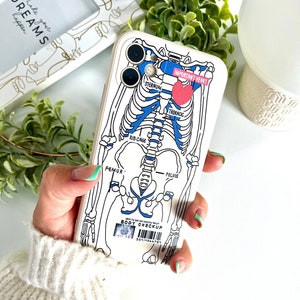 Anatomical Heart iPhone 14 Clear Case Designer iPhone 13 