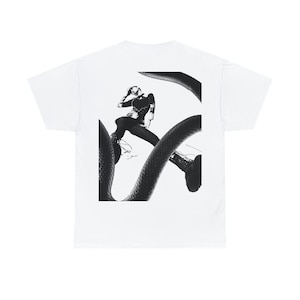 Aespa WINTER black and white Y2K kpop tee shirt
