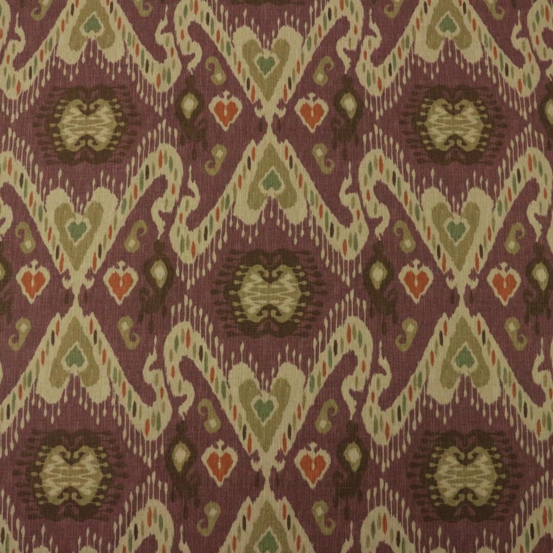 Waverly Enlightened Mulberry Pattern & Color Toile 100% Cotton by the ...