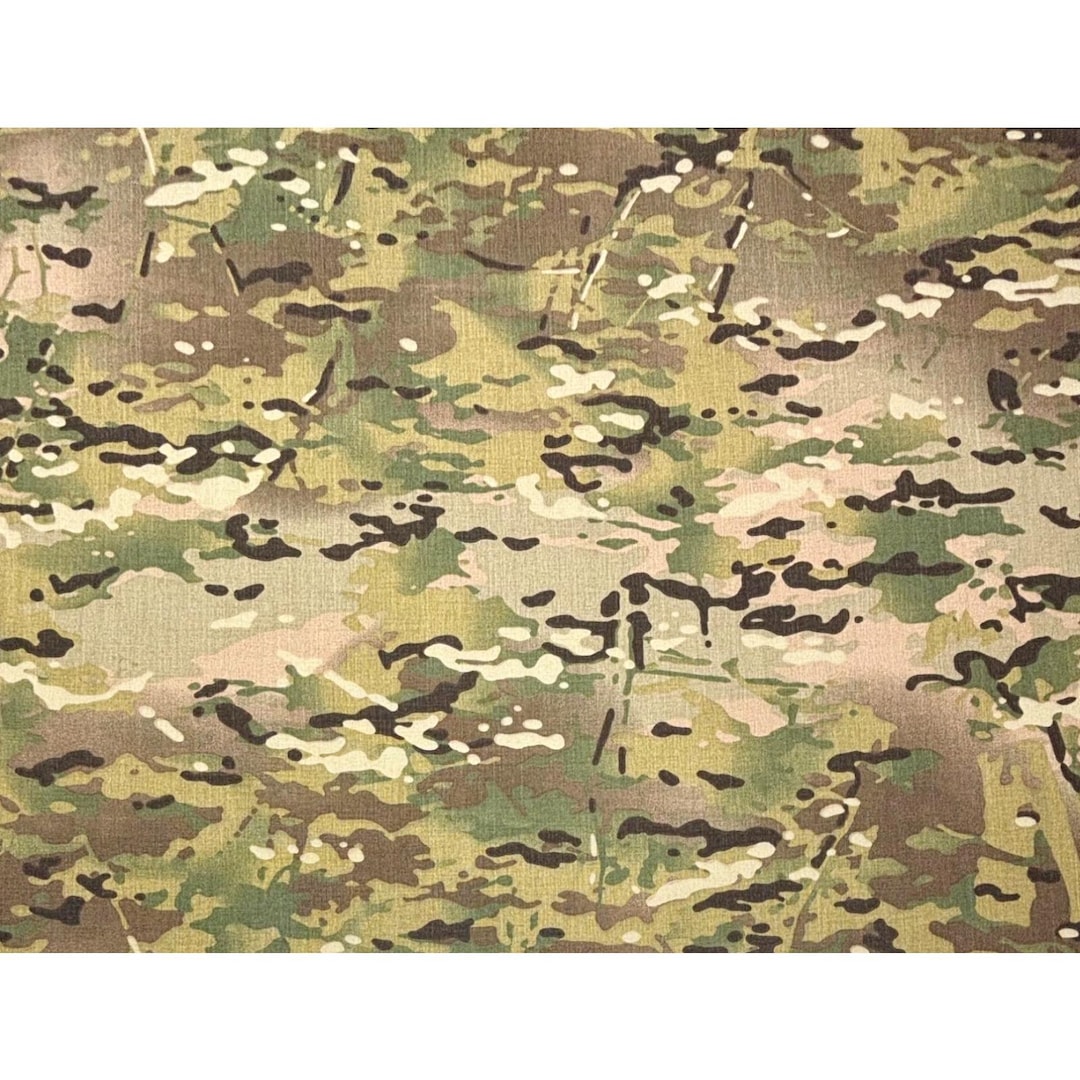 Vintage Cordura 500d Multicam Fabric by the Yard 60 W Uncoated