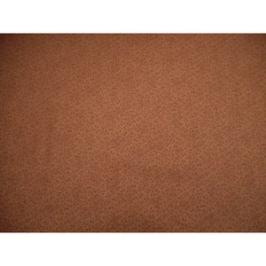 Civil War Reproduction Fabric By Half-yard Tiny Floral Rust Brown Premium Cotton
