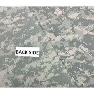 Tela militar antidesgarro vintage Acu Army Digital Camo Ny/co, 1/2 (0.5) yarda, 61 W imagen 5
