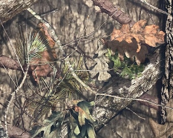 Tela Cordura DWR revestida de 1200d Mossy Oak Break Up Country, 1/2 (0.5) yarda, 60 W