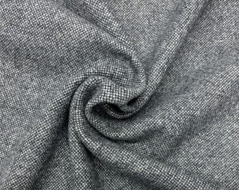 Tela de lana gris misteriosa Alter Ego de Knoll Textiles vintage para muebles, 43 de ancho