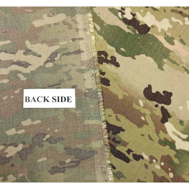 Cordura 1000d Ocp Scorpion militaire camouflage nylon gecoate dwr-stof op maat gesneden 60w afbeelding 7