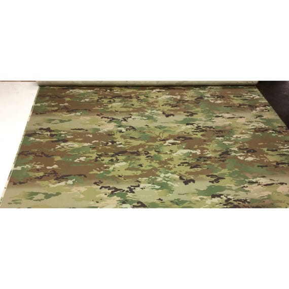 OCP マルチカム NY/CO リップストップ ミリタリー カモ 6.5オンス生地