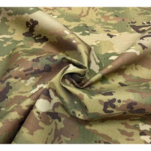 Cordura 1000d Ocp Scorpion militaire camouflage nylon gecoate dwr-stof op maat gesneden 60w afbeelding 5