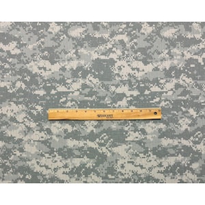 Tela militar antidesgarro vintage Acu Army Digital Camo Ny/co, 1/2 (0.5) yarda, 61 W imagen 3