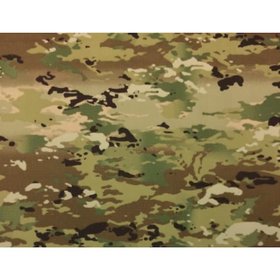 OCP マルチカム NY/CO リップストップ ミリタリー カモ 6.5オンス生地