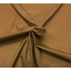 Coyote Brown Fr 1.5 Oz Nylon Ripstop Military Multiuse Fabric By Yard 62w