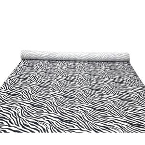 Zebra Skin Black White 600d Cordura Type Pack Cloth Dwr Fabric By Yard 59 W image 2