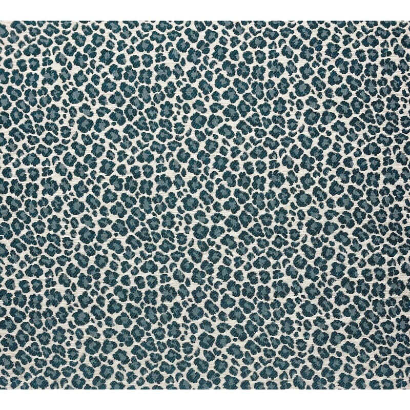 Blue Leopard Fabric - Etsy