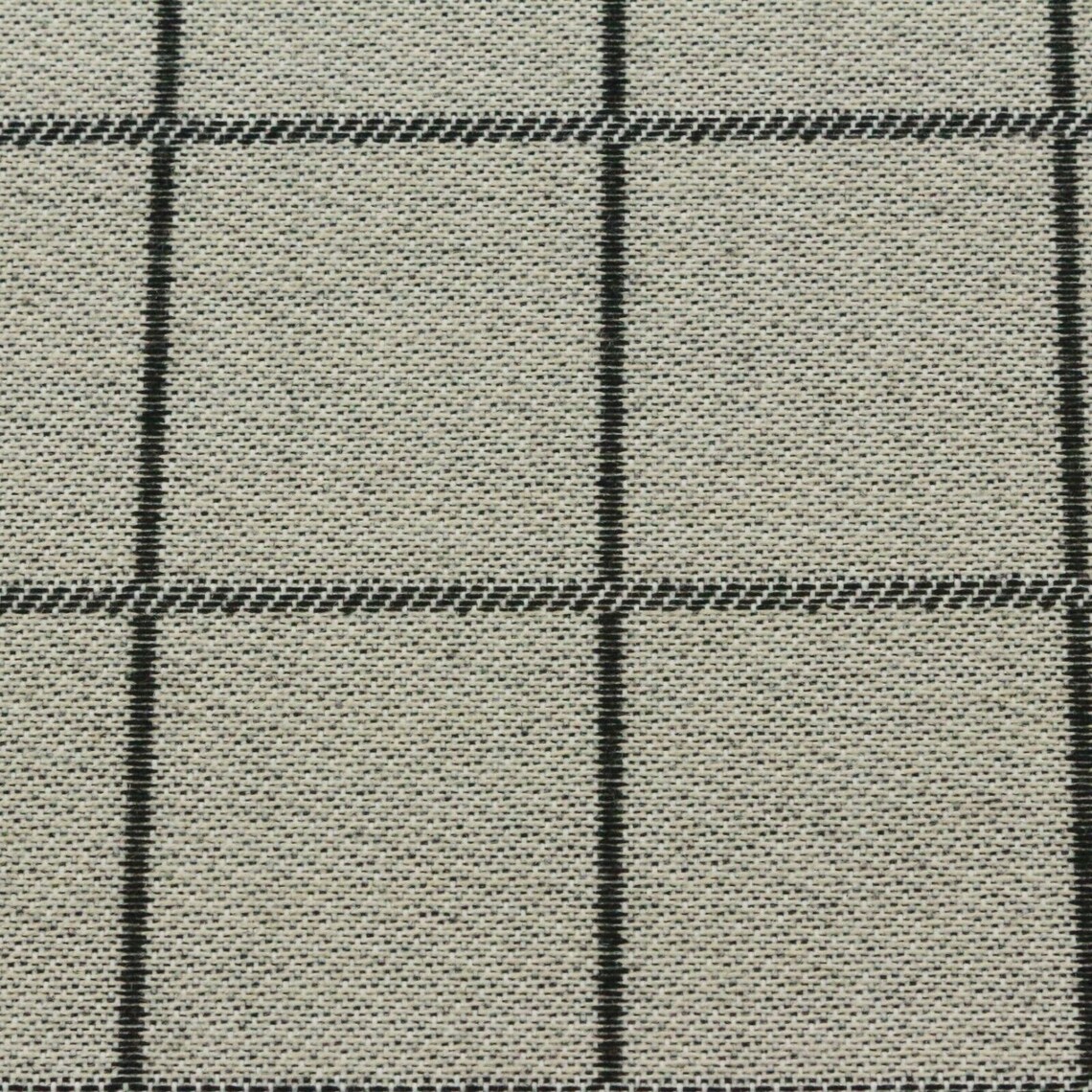 Ballard Designs Windowpane Black Sunbrella Outdoor Indoor Fabric by ...