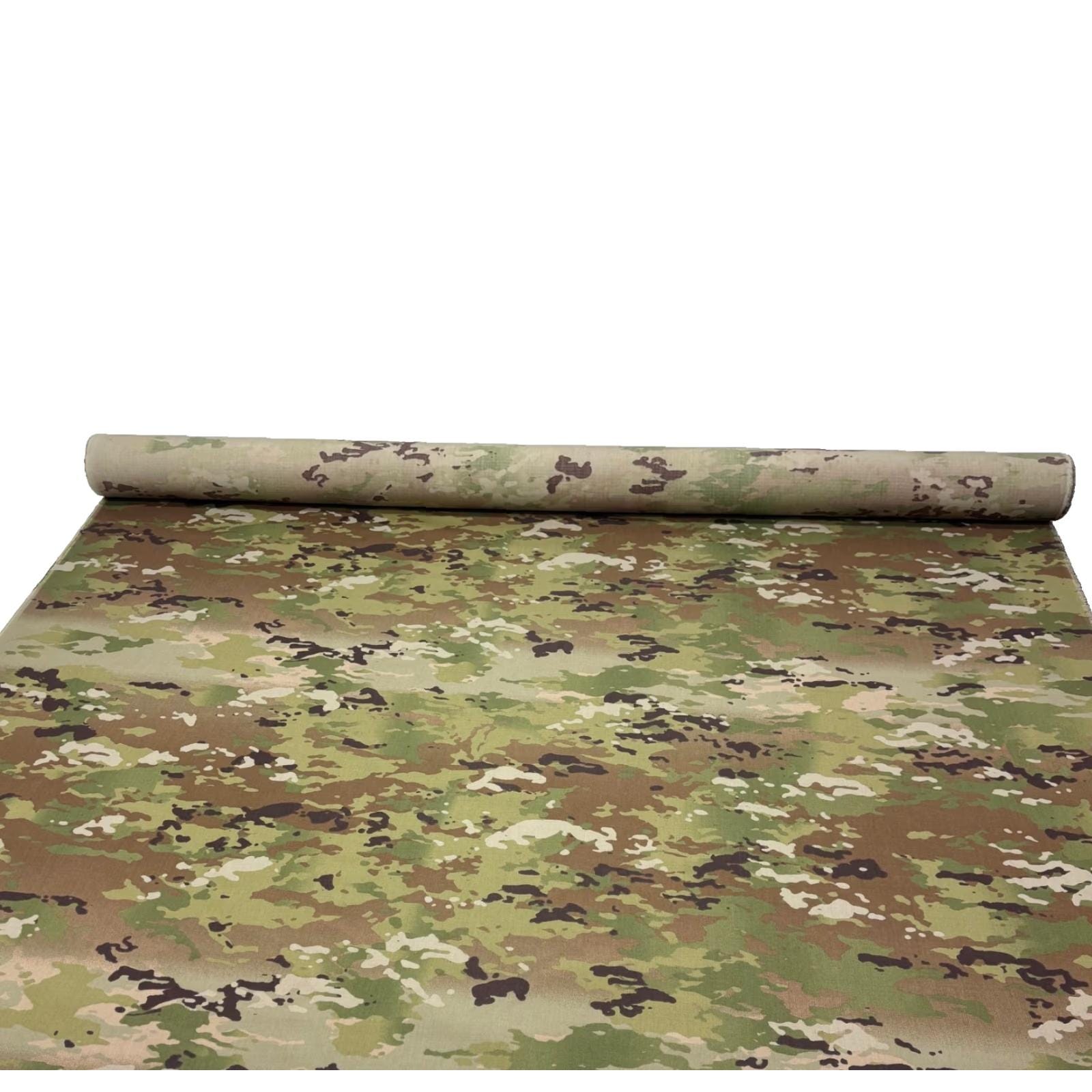 Military Ocp Scorpion 6oz Ripstop Ny/co Nomex Fr Multiuse Fabric