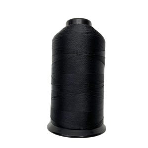 Filo da cucito UV in poliestere legato per esterni vintage V92, nero, bobina da 8 once, T-90, prodotto negli Stati Uniti