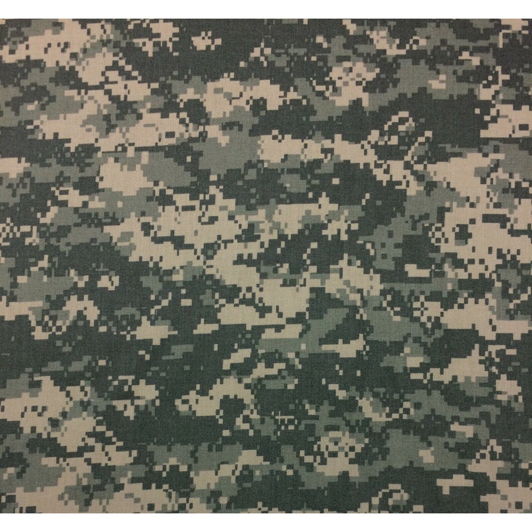 Acu Digital Ny/co Twill Camo Fabric Military Apparel Flame Resistant ...