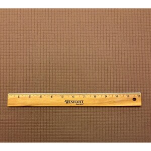 Polartec Grid Fleece Coyote Brown 60wide By 1/2 Yard 0.5 Yard Power Grid 8 Oz 100% Polyester Stretch image 2