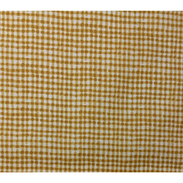 Mill Creek Checker Yellow Raymond Waites Cotton Curtain Fabric By The Yard 54