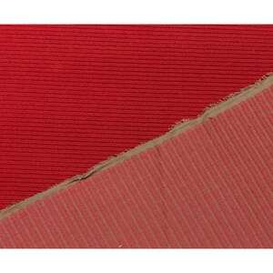 Vintage Unika Vaev Coup Fourre Red Light Velvet Fabric By Yard image 3