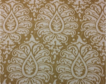 Tkanina Lacefield Designs Carmen Wheat Floral Medallion cięta na wymiar 54w