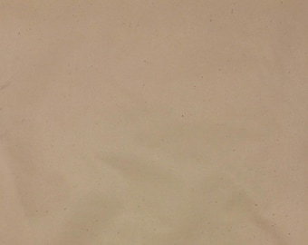 Natural Cotton Down Proof Ticking Fabric 62 Wide By The Yard 100% Cotton Pillow Fabric Natural Unbleached
