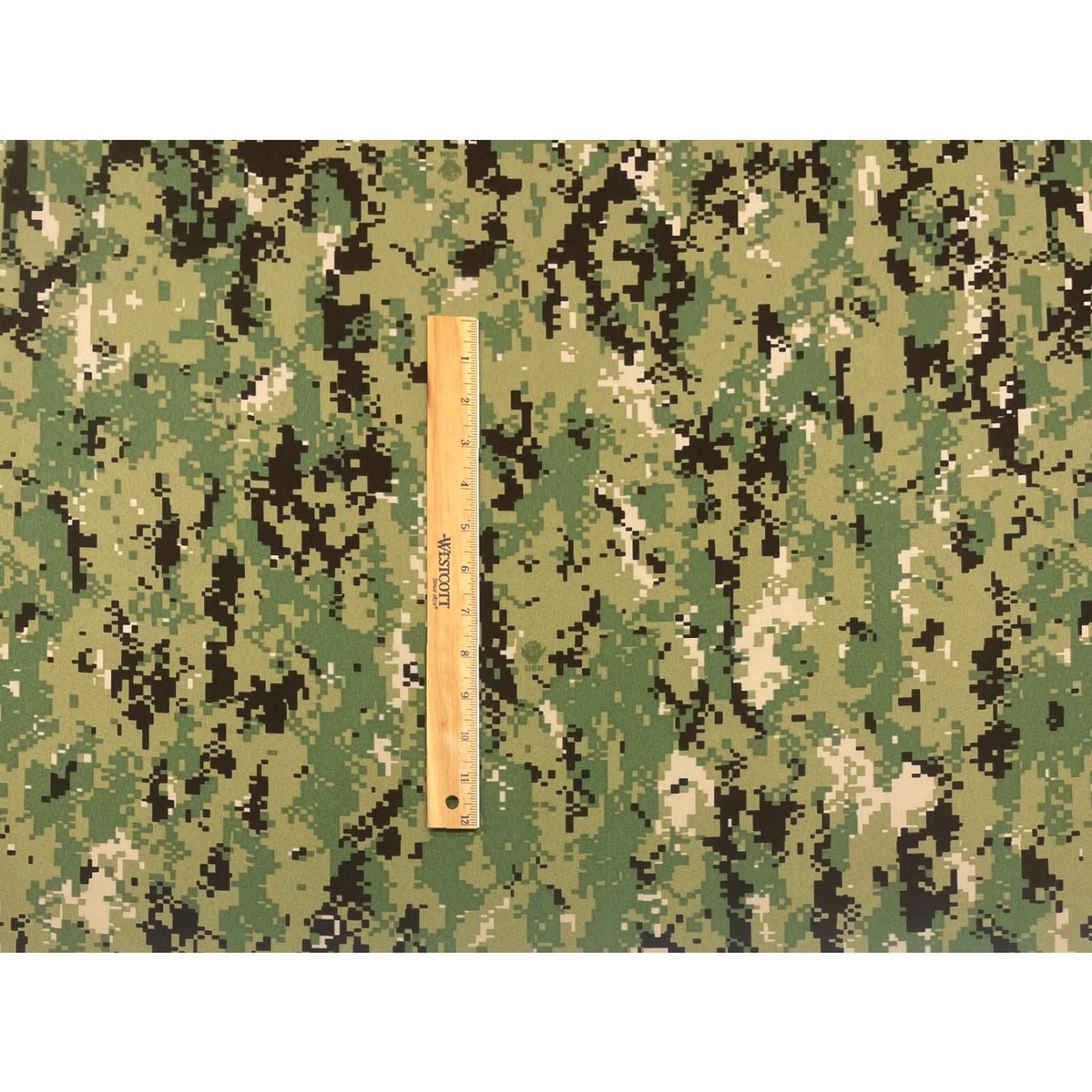 Aor2 Nwu Iii Navy Logo Nylon Taslan Digital Camo Military Fabric 