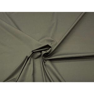 Vintage Solid Ranger Green Ny/co Ripstop Mil Camo Uniform Fabric By 1/2 Yard 65w