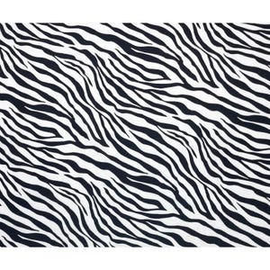 Zebra Skin Black White 600d Cordura Type Pack Cloth Dwr Fabric By Yard 59 W image 1