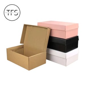 Schoenendozen Opbergdoos Verpakking Verzending Postmand Geschenkdoos Kartons VK
