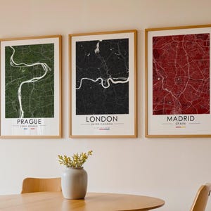 Stampe di mappe personalizzate: stampa di mappe, mappe personalizzate, stampe di città, poster di viaggio, decorazioni murali, qualsiasi luogo, regali per coppie, sentimentali, matrimoni.