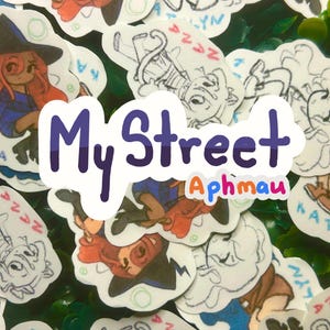 Aphmau Mystreet Stickers - Characters Kaitlyn, Kawaii~chan/nana ...