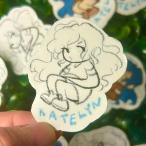 Aphmau Mystreet Stickers - Characters Kaitlyn, Kawaii~chan/nana ...