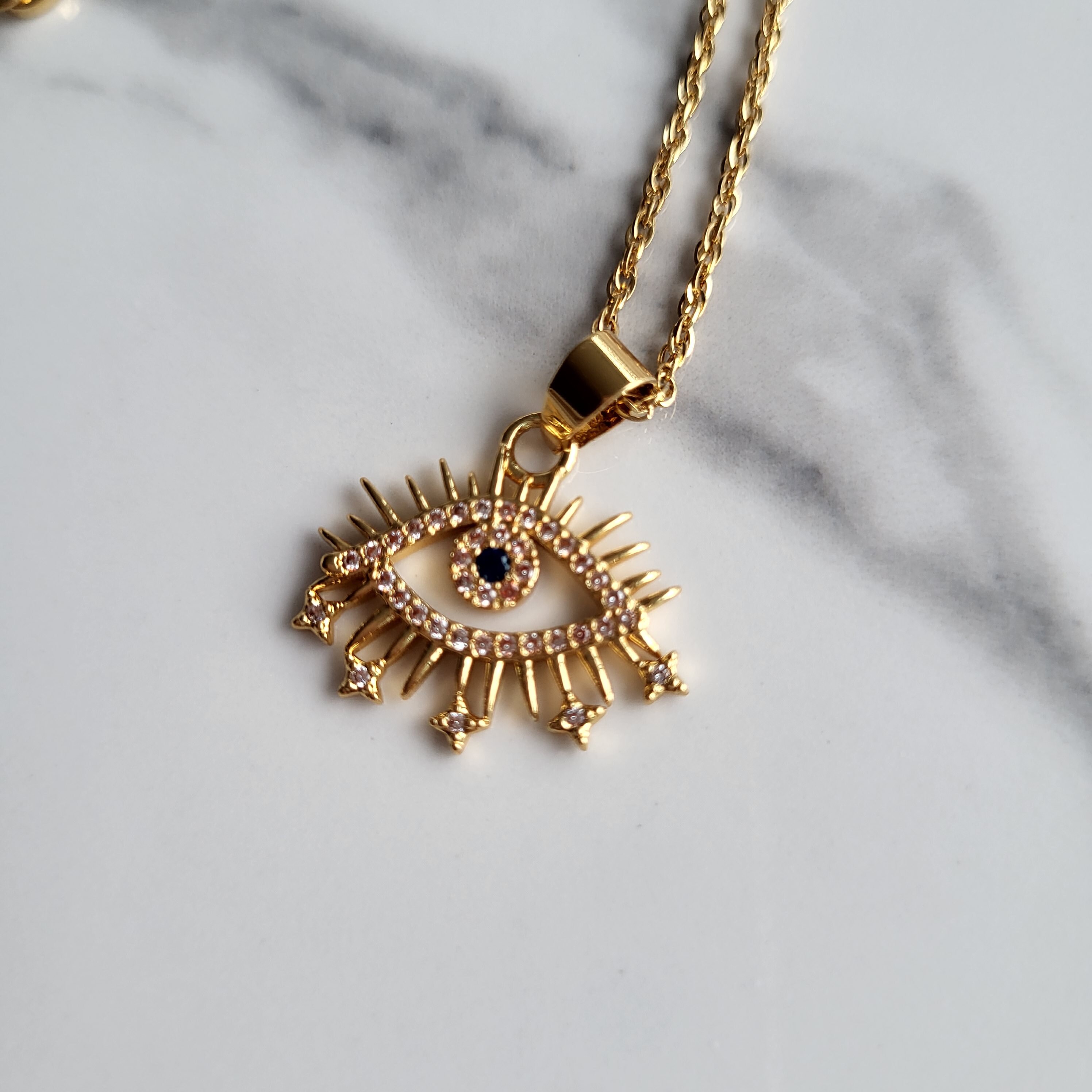 Lucky goddess hotsell star necklace