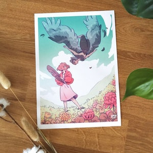 Ilustración impresa - Impresión A5 - Ilustración original - Paisaje