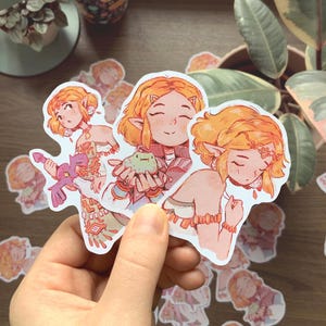 Stickers pack Zelda - Tears of the Kingdom - Breath of the Wild