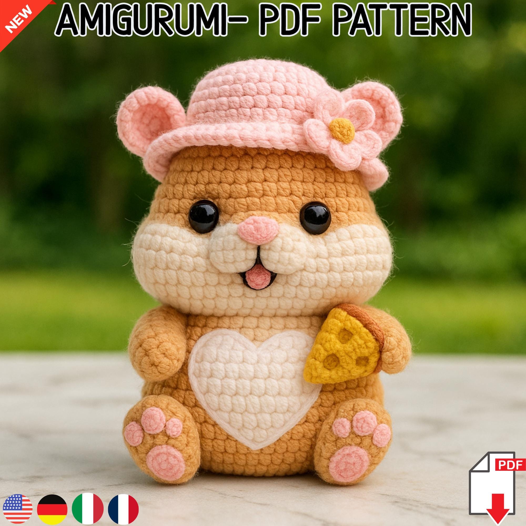 Amigurumi Hamster Plushie Tutorial