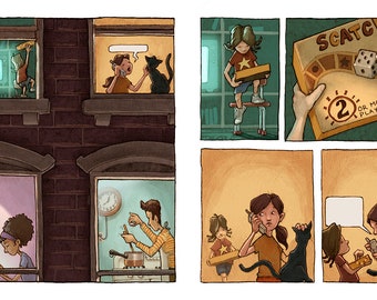 Signed Print from the Caldecott Honor winning Blackout, by John Rocco 11”x 17”