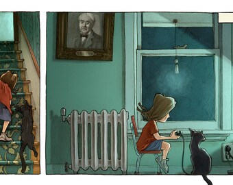Signed Print from the Caldecott Honor winning Blackout, by John Rocco 11”x 17”
